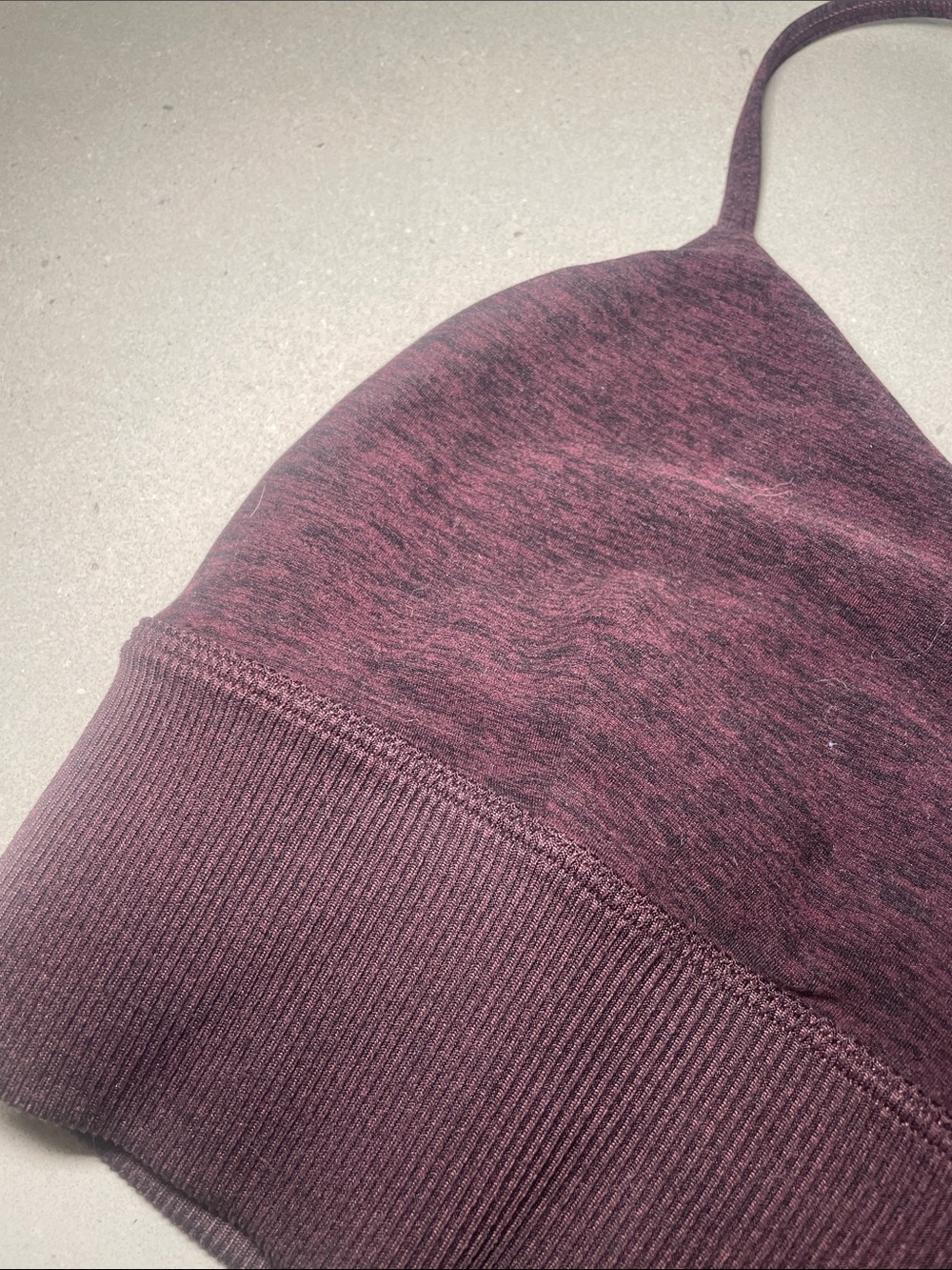 ALO Yoga Plum Strappy Sports Bra - Picture 4 of 5